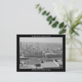 Old Bull Durham sigarettenfabriek Briefkaart (Staand voorkant)