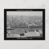 Old Bull Durham sigarettenfabriek Briefkaart (Voorkant)