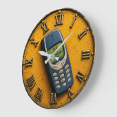 Old But Legendary Retro Brick Phone Grote Klok (Hoek)