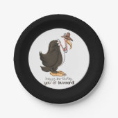 Old Buzzard Happy Birthday paper bord (Voorkant)