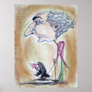 Old Buzzard Poster