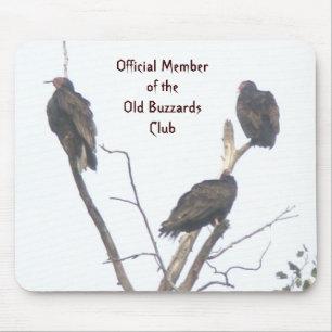 Old Buzzards Club Mousepad Muismat