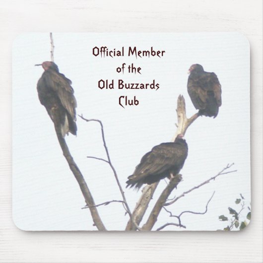 Old Buzzards Club Mousepad Muismat (Voorkant)