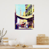 Old Cairo #2 - Poster (Keuken)