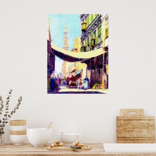 Old Cairo #2 - Poster (Keuken)