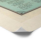 Old California Map (1917) Golden State Poster (Hoek)