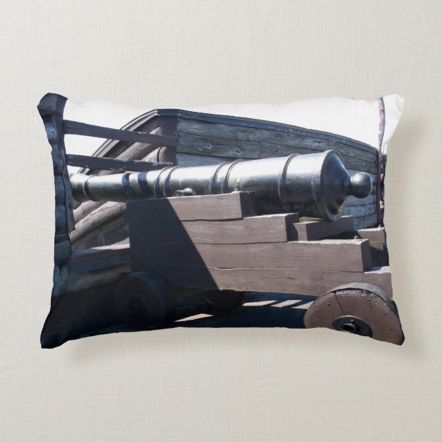 Old Cannon Accent Kussen (Voorkant)