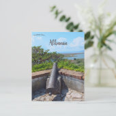 Old Cannon at Butrint Fortress in Albania Briefkaart (Staand voorkant)