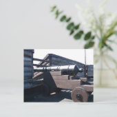 Old Cannon Briefkaart (Staand voorkant)