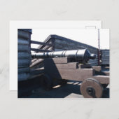 Old Cannon Briefkaart (Voorkant / Achterkant)