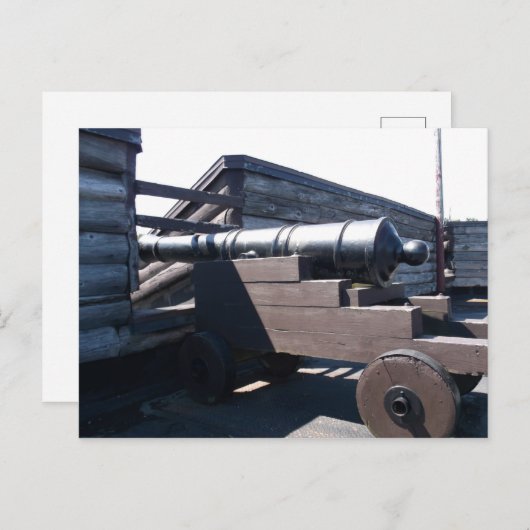 Old Cannon Briefkaart (Voorkant / Achterkant)