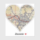 Old Canon City Map Sticker (Vel)