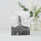 Old Cape Henry Lighthouse Briefkaart (Staand voorkant)