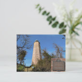 Old Cape Henry Lighthouse Fort Story, Virgina Post Briefkaart (Staand voorkant)