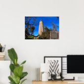 Old Cape Henry Lighthouse - Fort Story, Virginia Poster (Thuiskantoor)