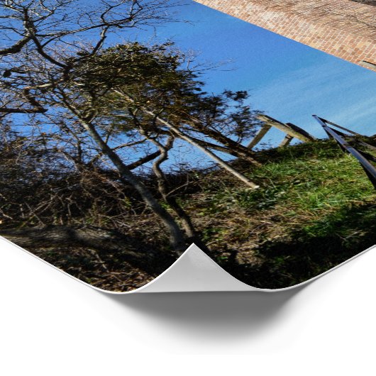 Old Cape Henry Lighthouse Poster (Hoek)