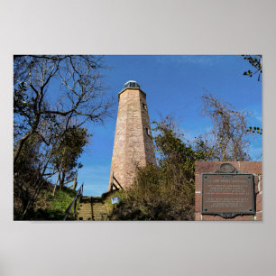 Old Cape Henry Lighthouse Poster