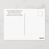 Old Cape Henry Lighthouse - Virginia Beach, VA Briefkaart (Achterkant)