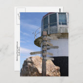Old Cape Point Lighthouse, Zuid-Afrika Briefkaart (Voorkant / Achterkant)