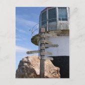 Old Cape Point Lighthouse, Zuid-Afrika Briefkaart (Voorkant)
