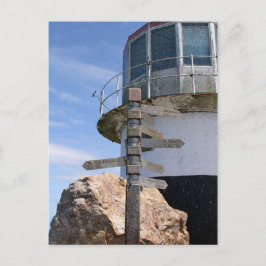 Old Cape Point Lighthouse, Zuid-Afrika Briefkaart
