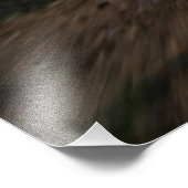 Old car on the road foto afdruk (Hoek)