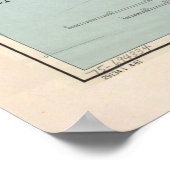 Old Caribbean Map (1961) West Indies Atlas Poster (Hoek)