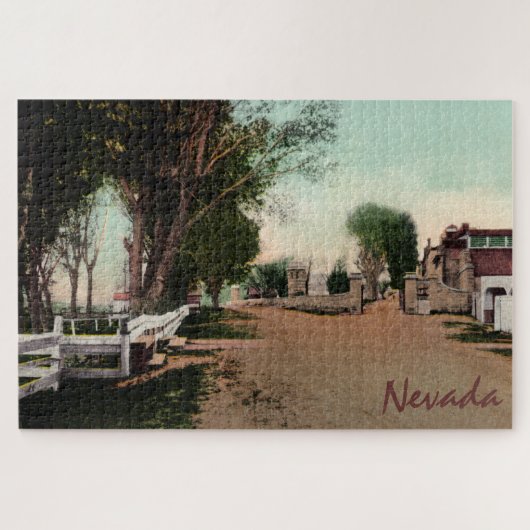 Old Carson City Road Large Puzzle Legpuzzel (Horizontaal)