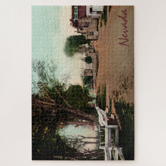Old Carson City Road Large Puzzle Legpuzzel (Verticaal)