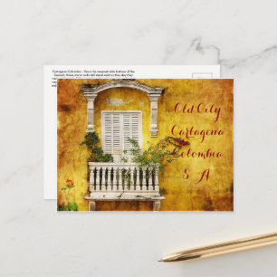 Old Cartagena Post Card Briefkaart
