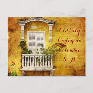 Old Cartagena Post Card Briefkaart