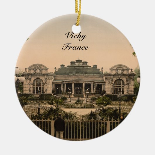 Old Casino, Vichy, France Ornament (Voorkant)
