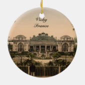 Old Casino, Vichy, France Ornament (Achterkant)