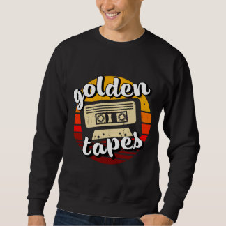 old cassette golden tapes old music retro style trui