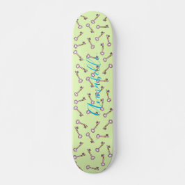 Old Castle Key Skateboard