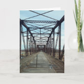 "Old Cedar Avenue Bridge" Wenskaart Beterschap Kaart (Voorkant)