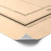 Old Central America Map (1857) Latin Countries Poster (Hoek)