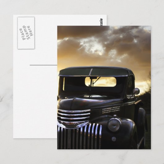Old Chevy Truck Briefkaart (Voorkant / Achterkant)