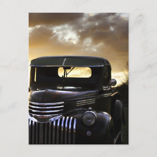 Old Chevy Truck Briefkaart (Voorkant)