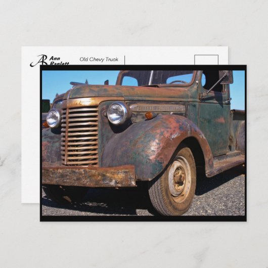 Old Chevy Truck - Briefkaart (Voorkant / Achterkant)