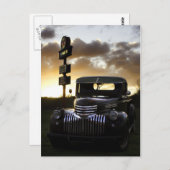 Old Chevy Truck Briefkaart (Voorkant / Achterkant)
