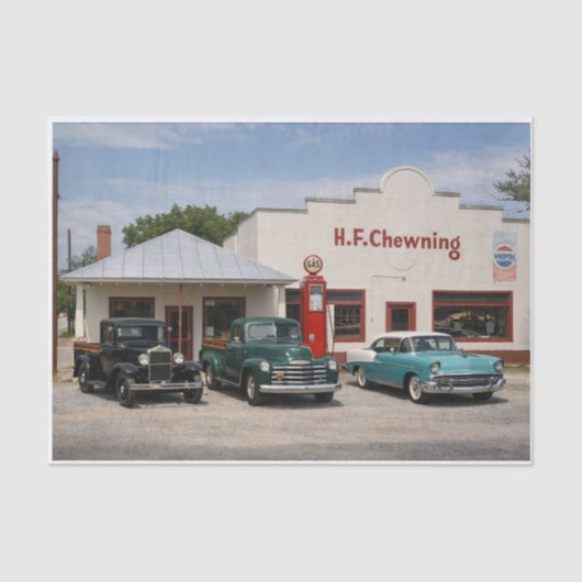 Old Chewning Store- Spotsylvania, Va Tissuepapier (Voorkant)