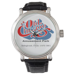 Old Chicago Amusement Park, Bolingbrook, Illinois Horloge