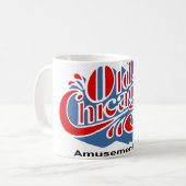 Old Chicago Amusement Park, Bolingbrook, Illinois Koffiemok (Voorkant links)