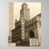 Old Chicago Photo Art Print (Voorkant)