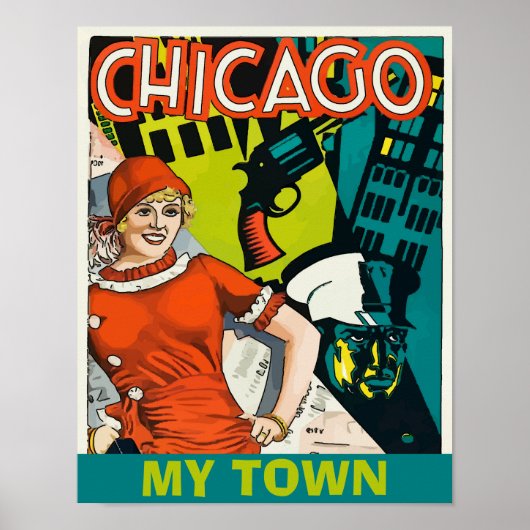 Old Chicago Poster (Voorkant)