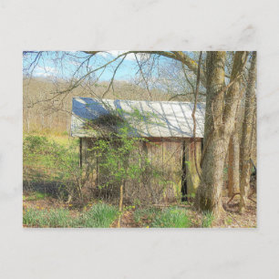 Old Chicken Coop Briefkaart