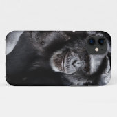 Old Chimpansee iPhone case (Achterkant (horizontaal))