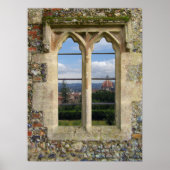 Old Church Window Poster (Voorkant)