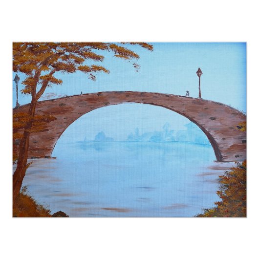 Old City Bridge Perfect Poster (Voorkant)
